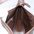 Burberrys Nova Check Shoulder Bag Canvas Beige Gold Auth BA6029-18