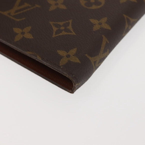 LOUIS VUITTON Monogram Pochette Photo Case M58817 LV Auth BA6033