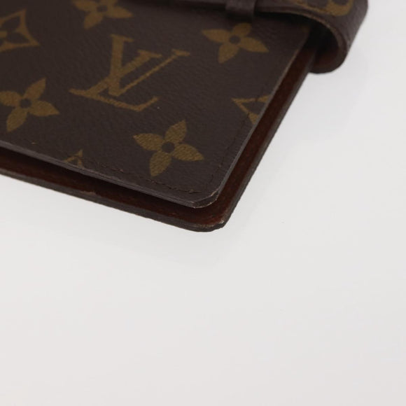 LOUIS VUITTON Monogram Pochette Photo Case M58817 LV Auth BA6033