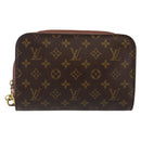 LOUIS VUITTON Monogram Orsay Clutch Bag M51790 LV Auth BA6036-13
