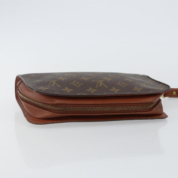 LOUIS VUITTON Monogram Orsay Clutch Bag M51790 LV Auth BA6036