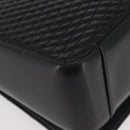 BALLY Shoulder Bag Leather Black Gold Auth BA6042-10