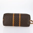 LOUIS VUITTON Monogram Keepall Bandouliere 55 Boston Bag M41414 LV Auth BA6044-11