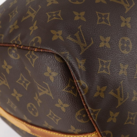 LOUIS VUITTON Monogram Keepall Bandouliere 55 Boston Bag M41414 LV Auth BA6044