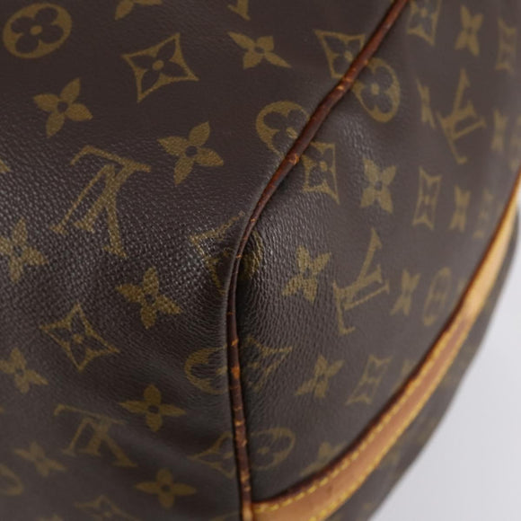 LOUIS VUITTON Monogram Keepall Bandouliere 55 Boston Bag M41414 LV Auth BA6044
