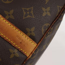 LOUIS VUITTON Monogram Keepall Bandouliere 55 Boston Bag M41414 LV Auth BA6044-17