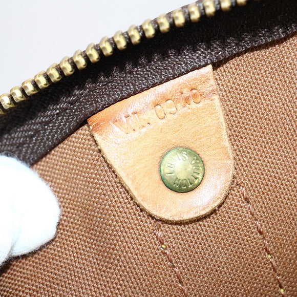 LOUIS VUITTON Monogram Keepall Bandouliere 55 Boston Bag M41414 LV Auth BA6044