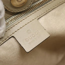 GUCCI GG Canvas Web Sherry Line Tote Bag Beige Red Green 257061 Auth BA6046-18