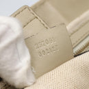 GUCCI GG Canvas Web Sherry Line Tote Bag Beige Red Green 257061 Auth BA6046-12