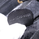 GUCCI Bamboo Backpack Leather Black Gold 003 1705 0030 Auth BA6050-12