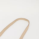 Salvatore Ferragamo Vala Hand Bag Leather 2way Beige Gold Auth BA6053-11