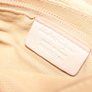 Salvatore Ferragamo Vala Hand Bag Leather 2way Beige Gold Auth BA6053-28