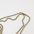 Chloe Elsie Shoulder Bag Enamel Black Gold Auth BA6058-8