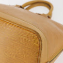 LOUIS VUITTON Epi Alma Hand Bag Yellow M52149 LV Auth BA6059-9