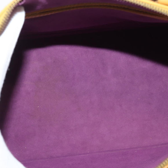 LOUIS VUITTON Epi Alma Hand Bag Yellow M52149 LV Auth BA6059