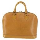 LOUIS VUITTON Epi Alma Hand Bag Yellow M52149 LV Auth BA6059-2