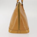 LOUIS VUITTON Epi Alma Hand Bag Yellow M52149 LV Auth BA6059-3
