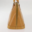 LOUIS VUITTON Epi Alma Hand Bag Yellow M52149 LV Auth BA6059-4