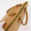 LOUIS VUITTON Epi Alma Hand Bag Yellow M52149 LV Auth BA6059-6