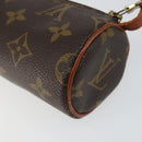 LOUIS VUITTON Monogram Papillon Pouch LV Auth BA6063-15