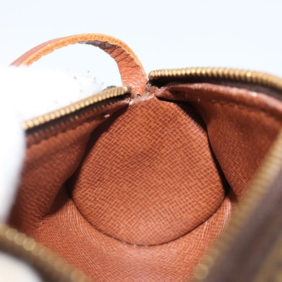 LOUIS VUITTON Monogram Papillon Pouch LV Auth BA6063