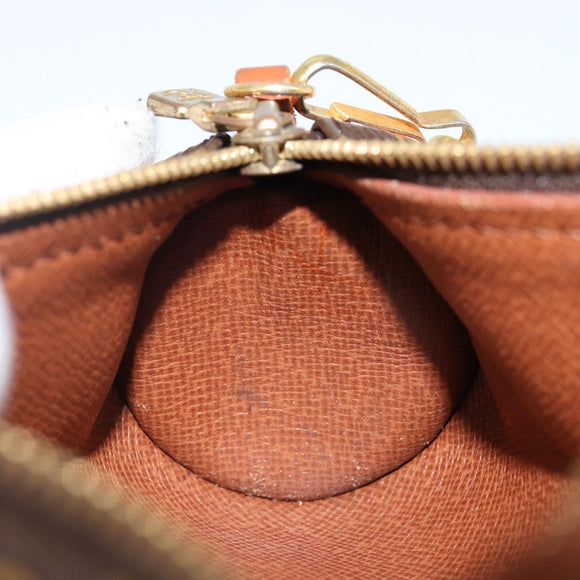 LOUIS VUITTON Monogram Papillon Pouch LV Auth BA6063