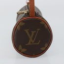 LOUIS VUITTON Monogram Papillon Pouch LV Auth BA6063-4