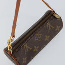 LOUIS VUITTON Monogram Papillon Pouch LV Auth BA6063-6
