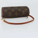 LOUIS VUITTON Monogram Papillon Pouch LV Auth BA6063-7