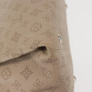 LOUIS VUITTON Monogram Mahina Sevres Bag Leather Beige M41791 LV Auth BA6064-9