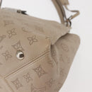 LOUIS VUITTON Monogram Mahina Sevres Bag Leather Beige M41791 LV Auth BA6064-14