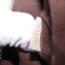LOUIS VUITTON Monogram Mahina Sevres Bag Leather Beige M41791 LV Auth BA6064-12