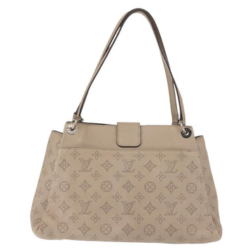 LOUIS VUITTON Monogram Mahina Sevres Bag Leather Beige M41791 LV Auth BA6064 - 0