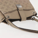 LOUIS VUITTON Monogram Mahina Sevres Bag Leather Beige M41791 LV Auth BA6064-6
