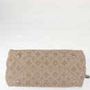 LOUIS VUITTON Monogram Mahina Sevres Bag Leather Beige M41791 LV Auth BA6064-5