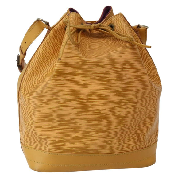 LOUIS VUITTON Epi Noe Shoulder Bag Tassili Yellow M44009 LV Auth BA6068