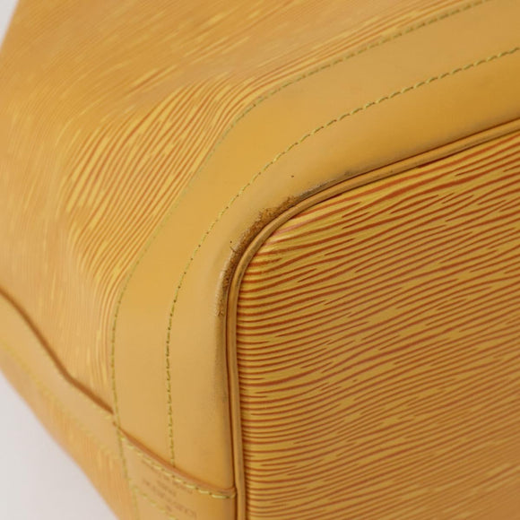 LOUIS VUITTON Epi Noe Shoulder Bag Tassili Yellow M44009 LV Auth BA6068