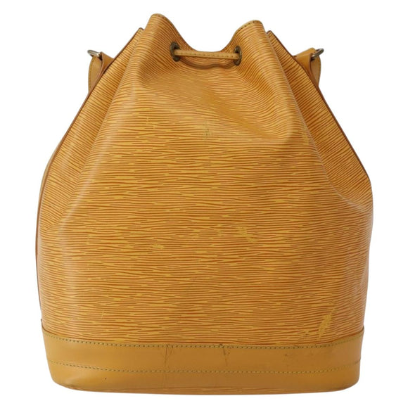 LOUIS VUITTON Epi Noe Shoulder Bag Tassili Yellow M44009 LV Auth BA6068