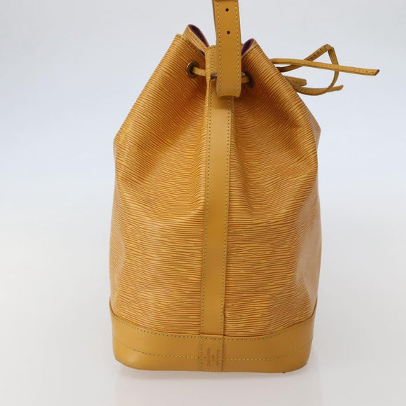 LOUIS VUITTON Epi Noe Shoulder Bag Tassili Yellow M44009 LV Auth BA6068