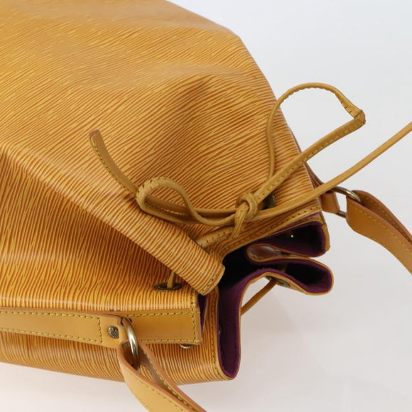 LOUIS VUITTON Epi Noe Shoulder Bag Tassili Yellow M44009 LV Auth BA6068