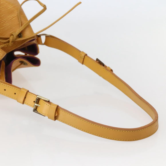 LOUIS VUITTON Epi Noe Shoulder Bag Tassili Yellow M44009 LV Auth BA6068