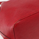 LOUIS VUITTON Epi Petit Noe Shoulder Bag Red M44107 LV Auth BA6069-16