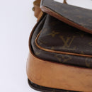 LOUIS VUITTON Monogram Cartouchiere GM Shoulder Bag M51252 LV Auth BA6070-14