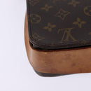 LOUIS VUITTON Monogram Cartouchiere GM Shoulder Bag M51252 LV Auth BA6070-16