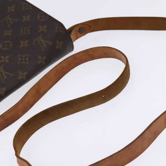 LOUIS VUITTON Monogram Cartouchiere GM Shoulder Bag M51252 LV Auth BA6070