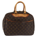 LOUIS VUITTON Monogram Deauville Hand Bag M47270 LV Auth BA6072-1
