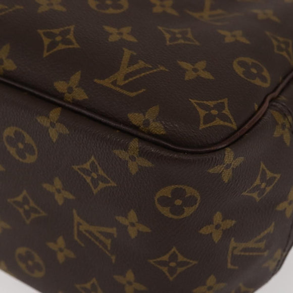 LOUIS VUITTON Monogram Deauville Hand Bag M47270 LV Auth BA6072