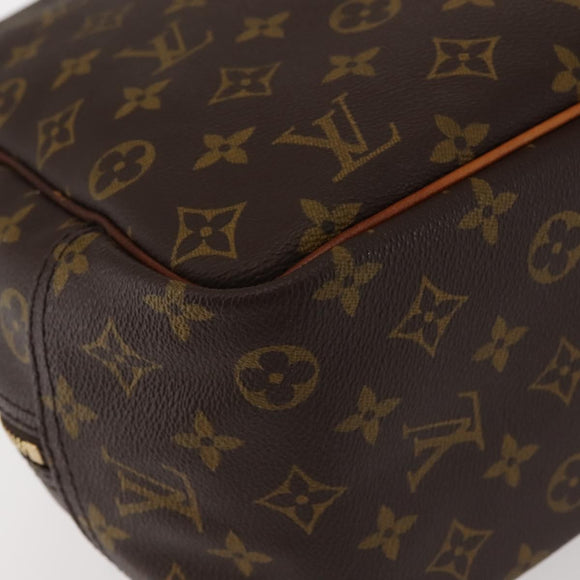 LOUIS VUITTON Monogram Deauville Hand Bag M47270 LV Auth BA6072