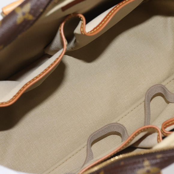 LOUIS VUITTON Monogram Deauville Hand Bag M47270 LV Auth BA6072