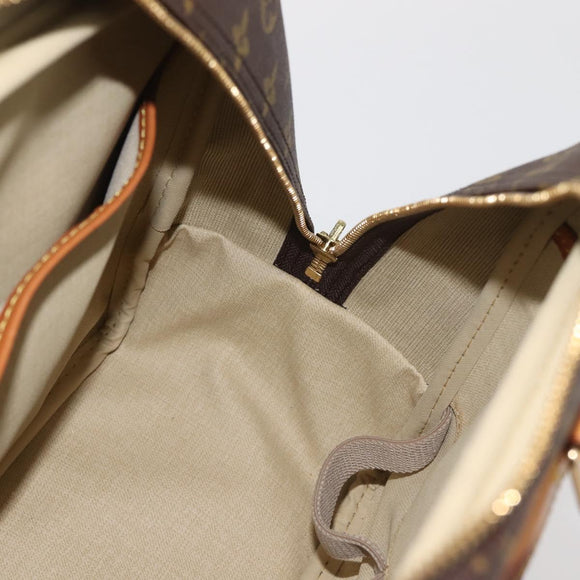 LOUIS VUITTON Monogram Deauville Hand Bag M47270 LV Auth BA6072